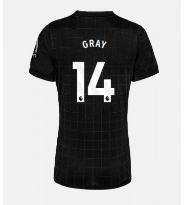 Tottenham Hotspur Archie Gray #14 Seconda Maglia Femmina 2025-26 Manica Corta